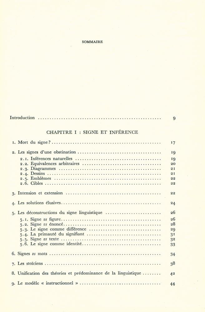 『SÉMIOTIQUE ET PHILOSOPHIE DU LANGAGE』 2