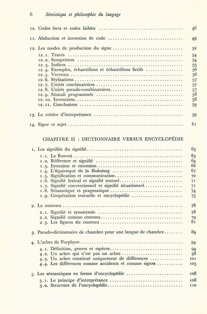 『SÉMIOTIQUE ET PHILOSOPHIE DU LANGAGE』 3