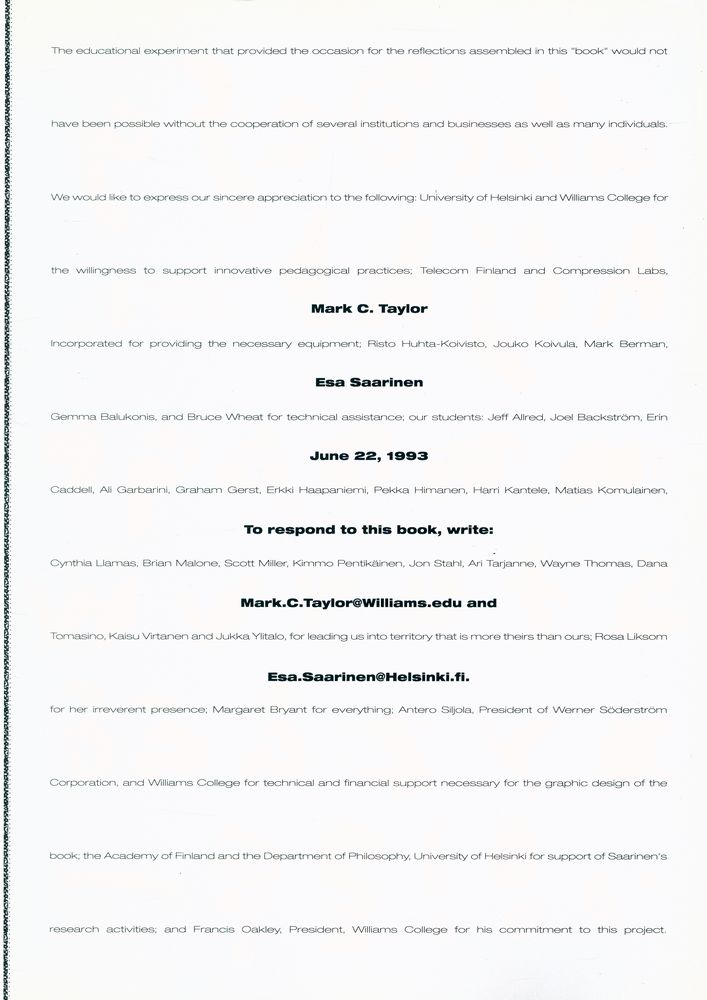 『IMAGOLOGIES : MEDIA PHILOSOPHY』 2