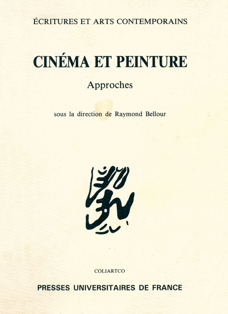 『CINÉMA ET PEINTURE : Approches』 1
