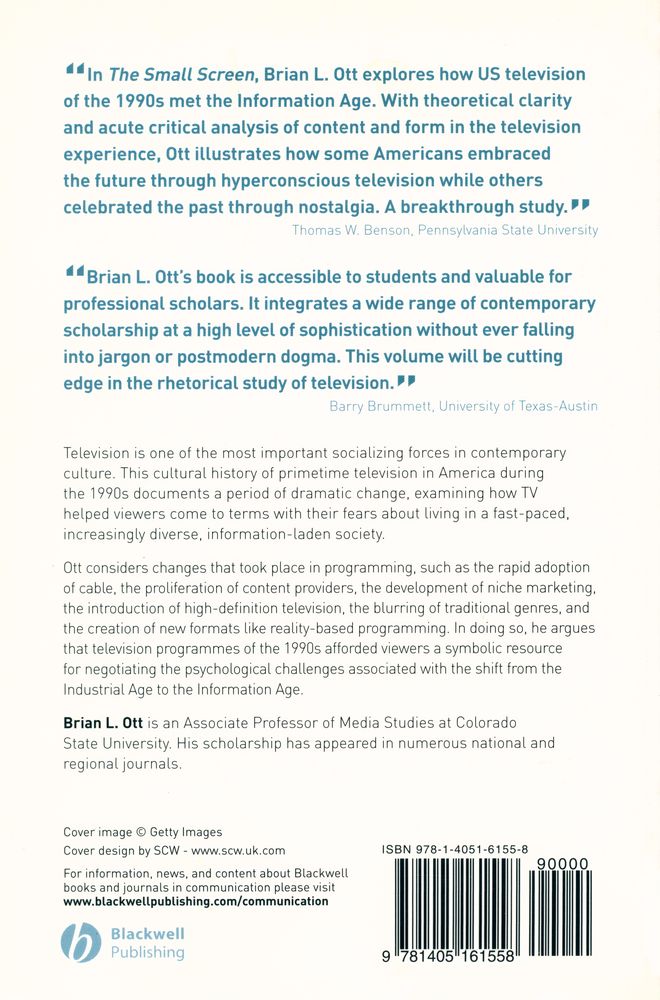 『The small screen : how television equips us to live in the information age』 3