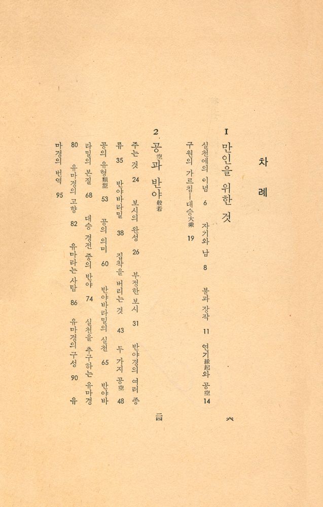 『船若,維摩經의 智慧(반야·유마경의 지혜)』 2