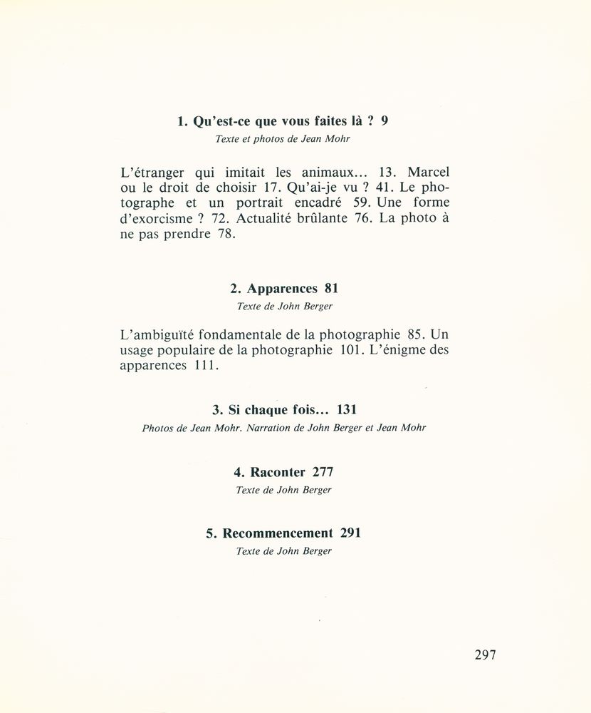 『Une autre façon de raconter』 2