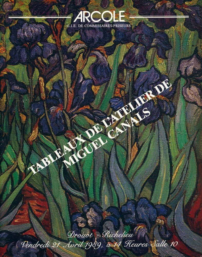 『TABLEAUX DE L'ATELIER DE MIGUEL CANALS』 1