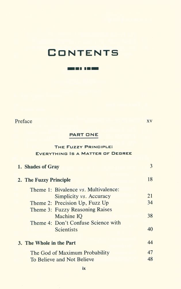 『Fuzzy thinking : the new science of fuzzy logic』 2