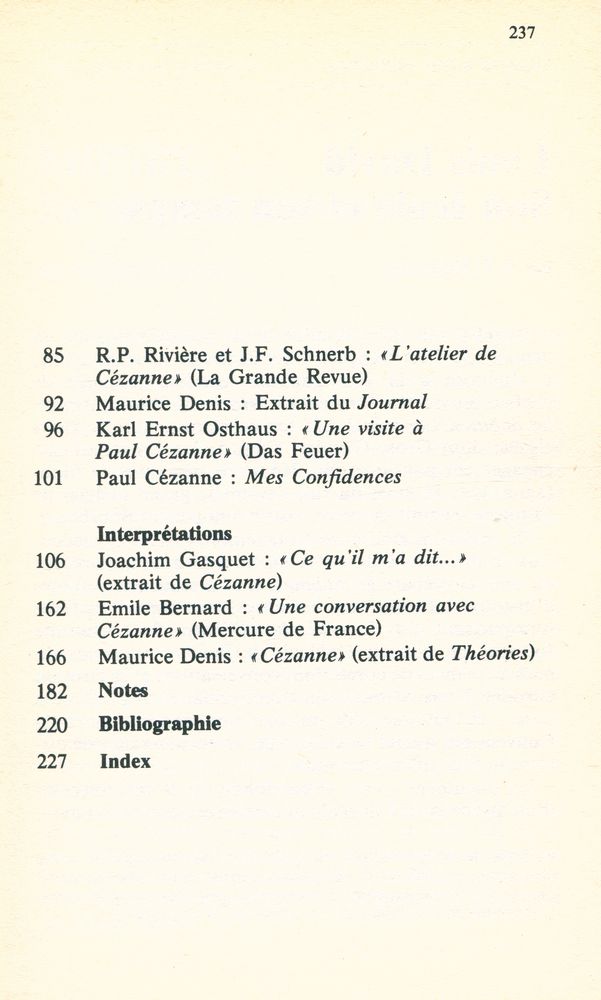 『Conversations avec Cézanne』 3
