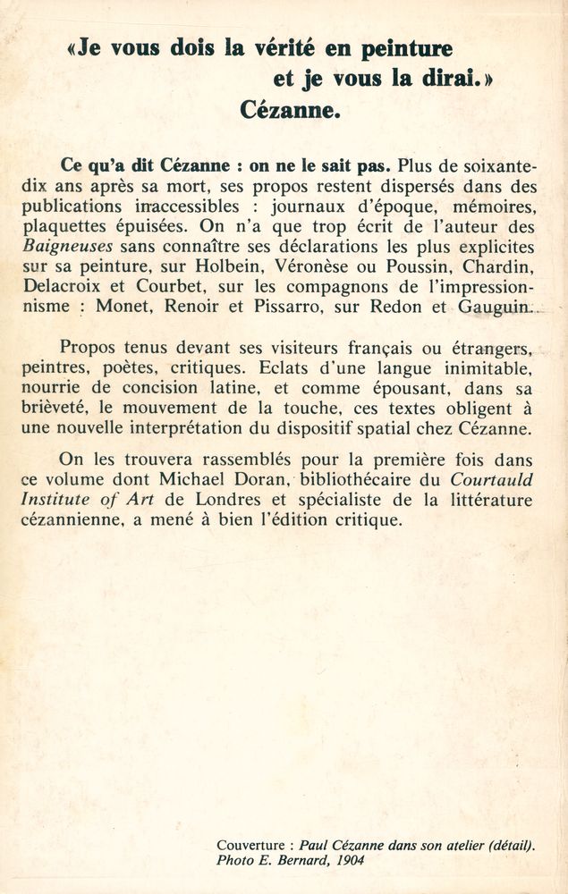 『Conversations avec Cézanne』 4