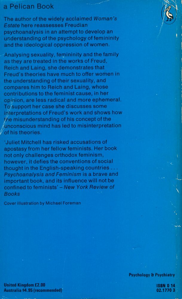 『Psychoanalysis and Feminism』 5