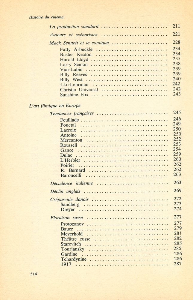 『histoire du cinéma 2(1915 - 1925)』 5
