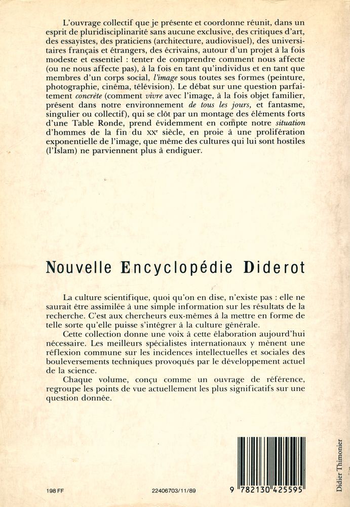 『Comment vivre avec l'image』 3