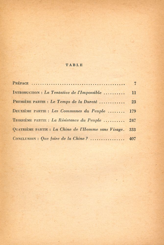 『LA CHINE DU CAUCHEMAR』 2