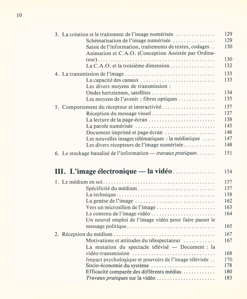 『CLÉS ET CODES DE L'IMAGE : l'image numérisée la vidéo le cinéma』 3