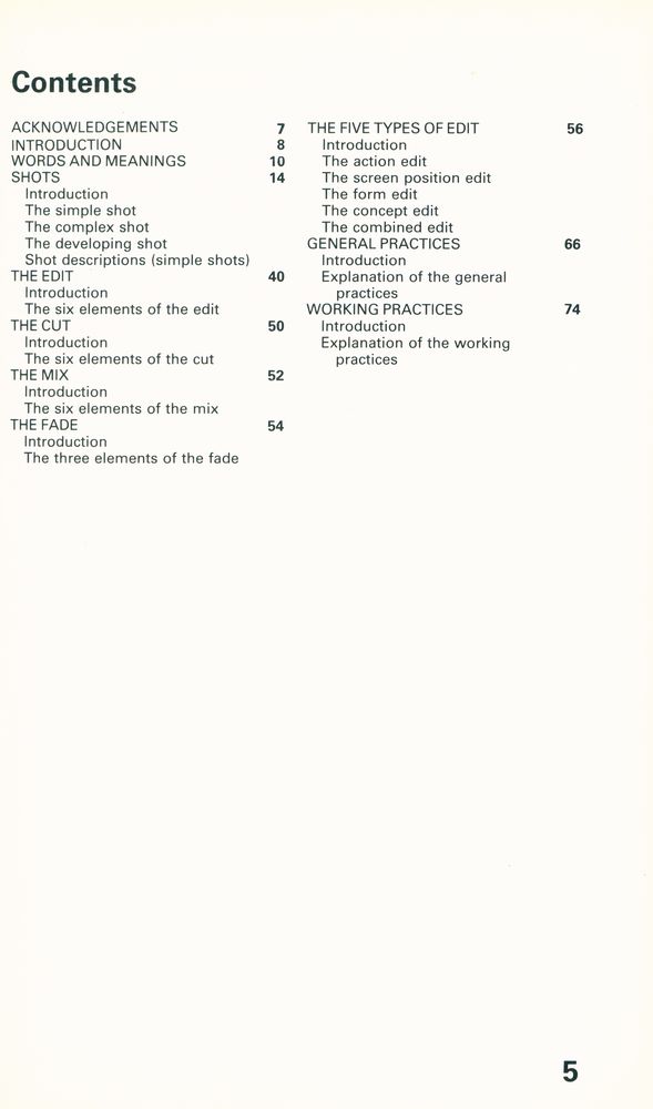 『Grammar of the Edit』 2