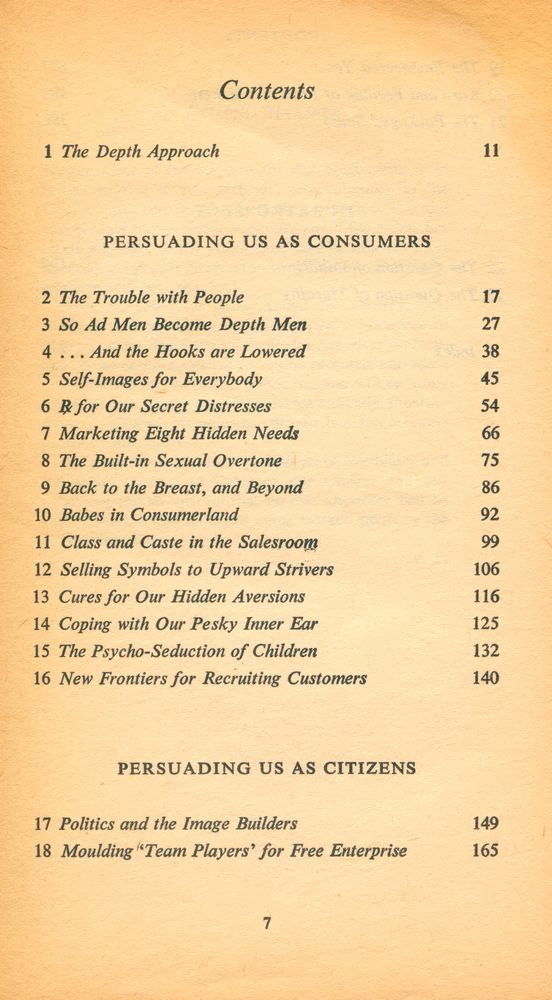 『The Hidden Persuaders』 2