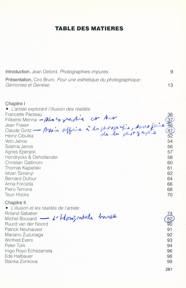 『POUR LA PHOTOGRAPHIE : Tome 3 la vision non photographique』 2