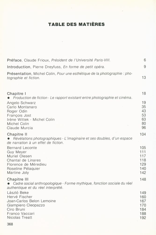 『POUR LA PHOTOGRAPHIE : de la fiction』 2