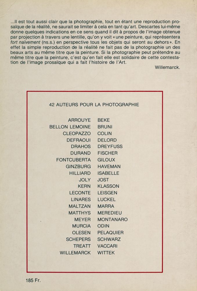 『POUR LA PHOTOGRAPHIE : de la fiction』 4