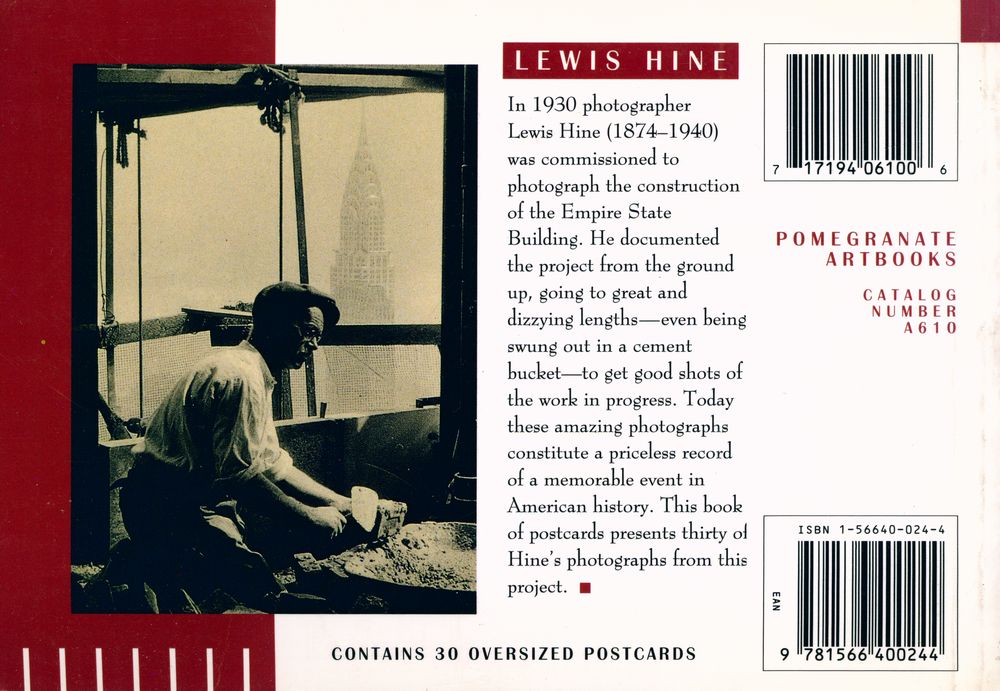 《LEWIS HINE : the empire state building photographs》 3
