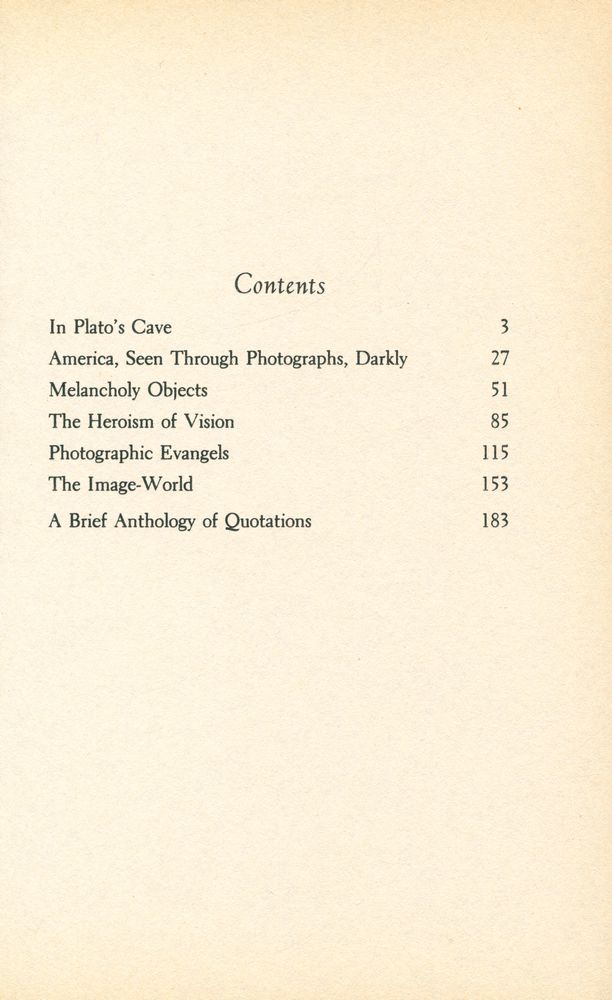 『On Photography』 2