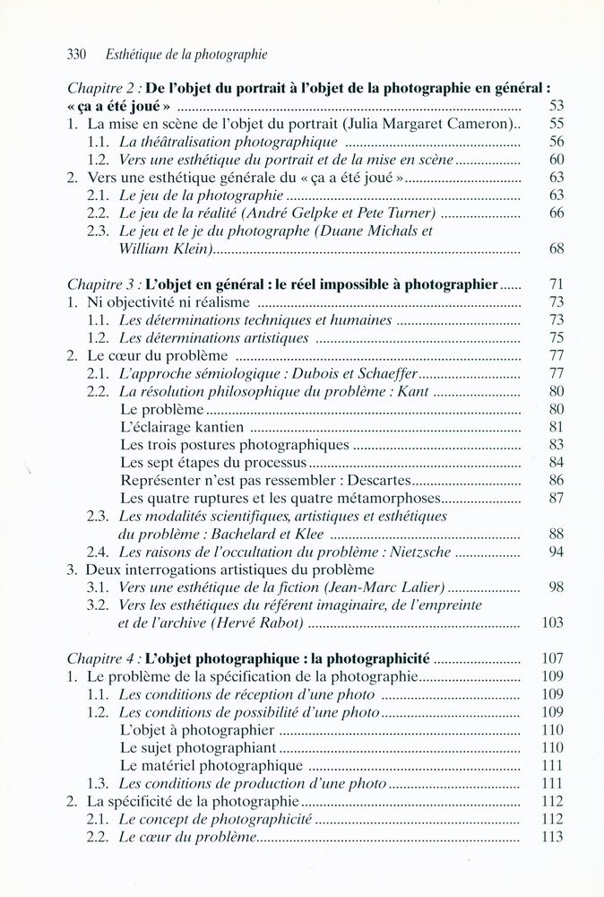 『Esthétique de la photographie : La perte et le reste』 3