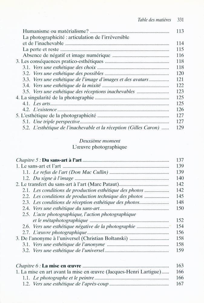 『Esthétique de la photographie : La perte et le reste』 4