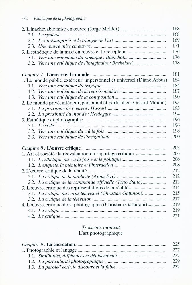 『Esthétique de la photographie : La perte et le reste』 5