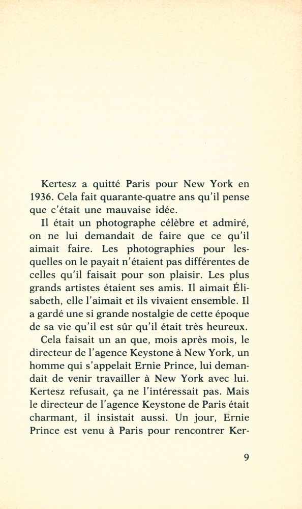 『KERTESZ』 2