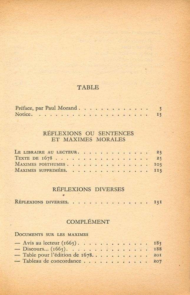 『Réflexions ou sentences et maximes morales : suivis de Réflexions diverses』 2