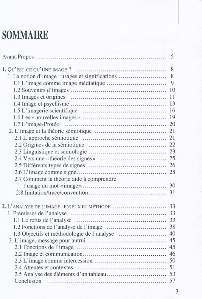 『INTRODUCTION À L'ANALYSE DE L'IMAGE』 2