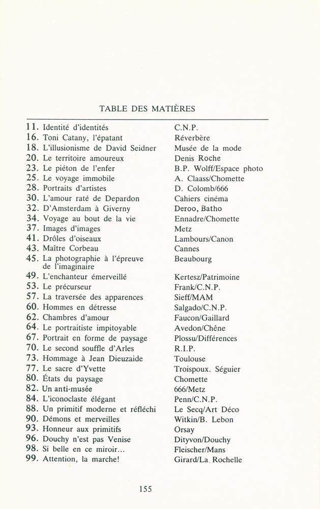 『Les Cahiers de la Photographie n°21 : L'ŒIL VIVANT : Cinquante deux critiques parues dans Le Monde』 2