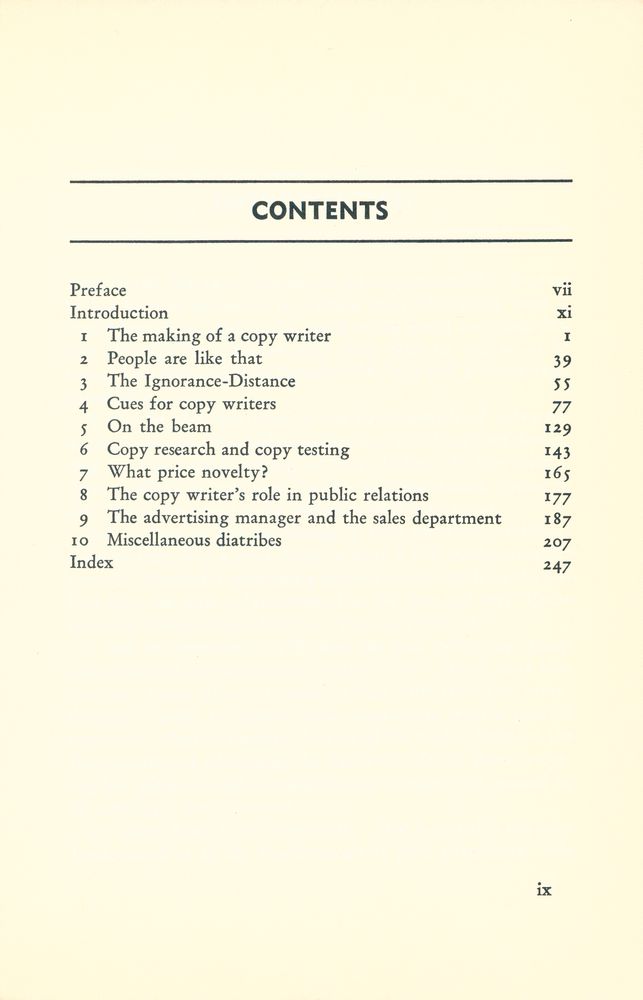『COPY : THE CORE OF ADVERTISING』 2