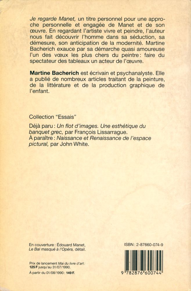 『JE REGARDE MANET』 3