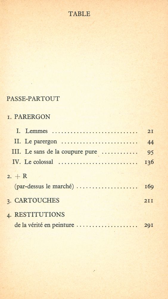 『LA VÉRITÉ EN PEINTURE』 2