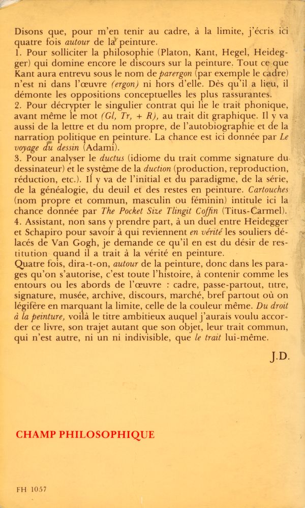 『LA VÉRITÉ EN PEINTURE』 3