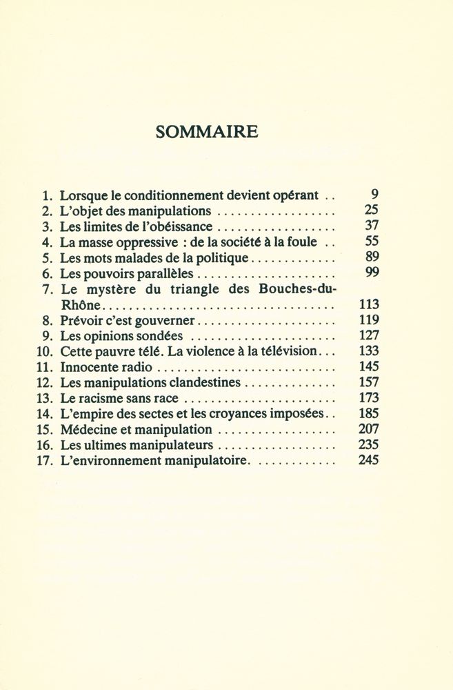 『LA MANIPULATION DES ESPRITS : et comment s'en protéger』 2
