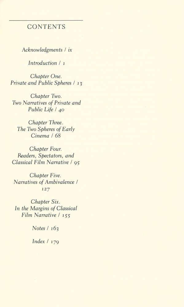 『Private novels, public films』 2