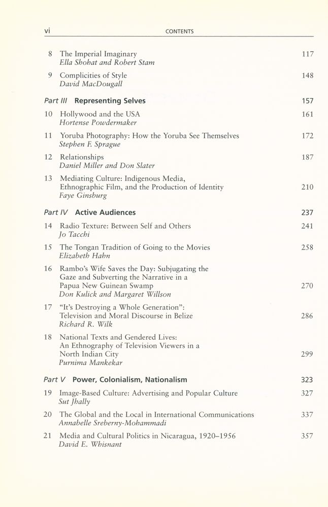 『The Anthropology of Media : A Reader』 3