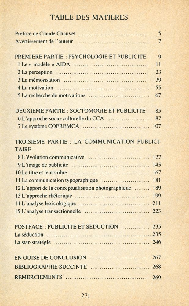 『DE LA PUBLICITÉ A LA COMMUNICATION』 2