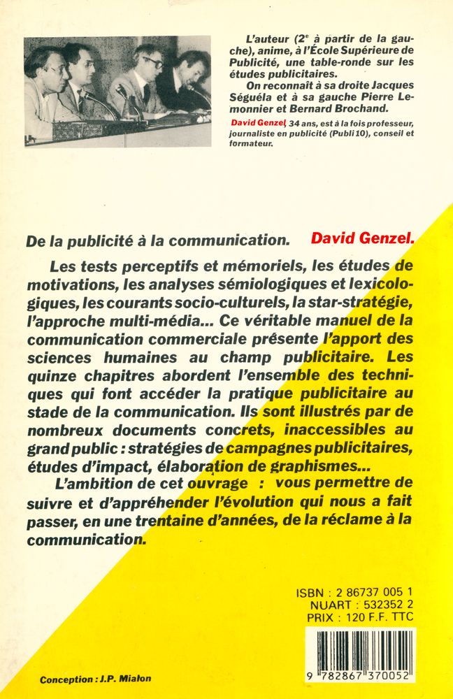 『DE LA PUBLICITÉ A LA COMMUNICATION』 3