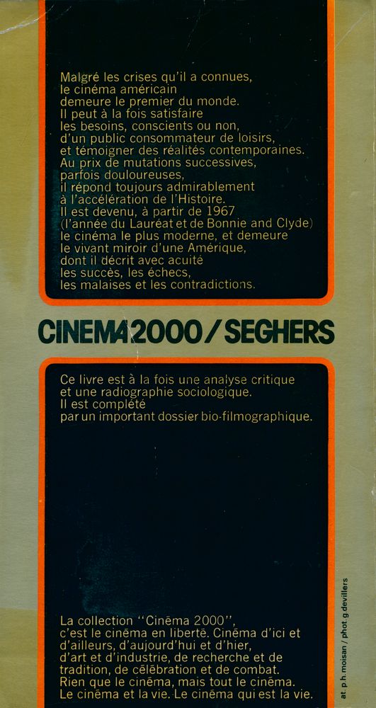 『le cinéma américain d'aujourd'hui』 4