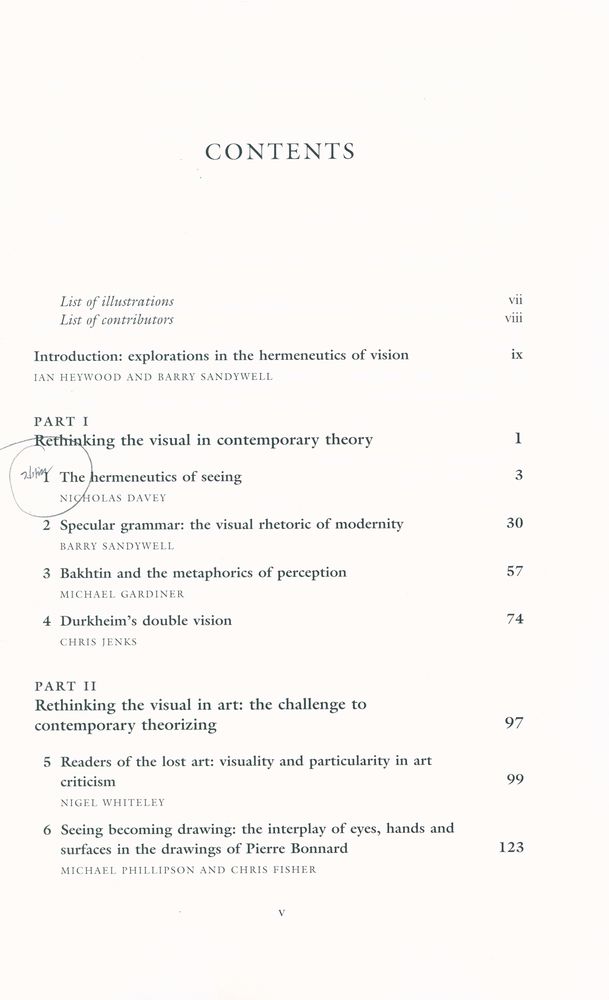 『Interpreting visual culture : explorations in the hermeneutics of the visual』 2