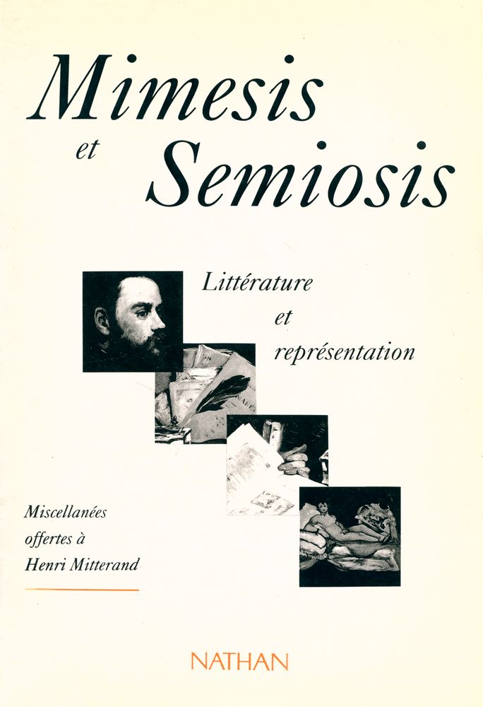 『Mimesis et Semiosis : Littérature et représentation』 1