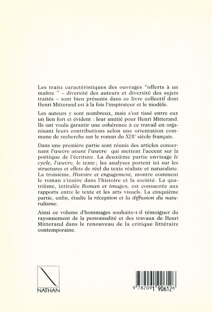 『Mimesis et Semiosis : Littérature et représentation』 5