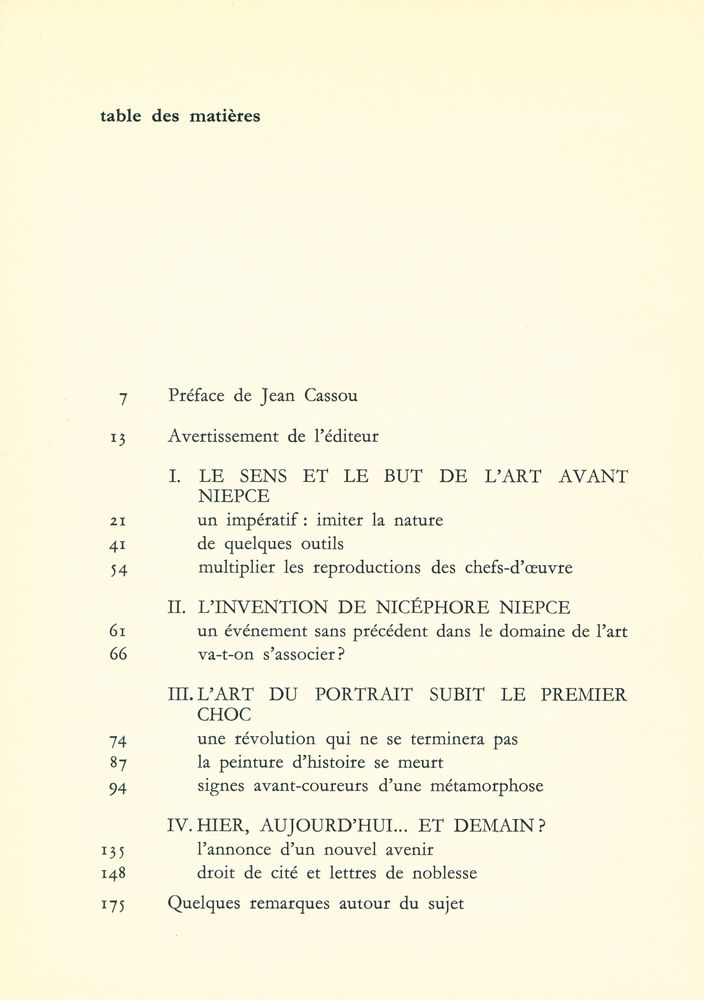『une brève HISTOIRE DE L'ART de Niepce à nos jours』 2