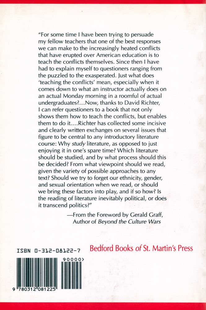 『Falling into Theory : Conflicting Views on Reading Literature』 5