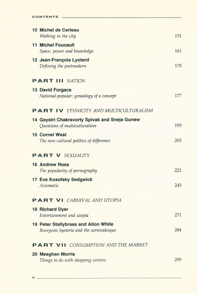 『The Cultural Studies READER』 3