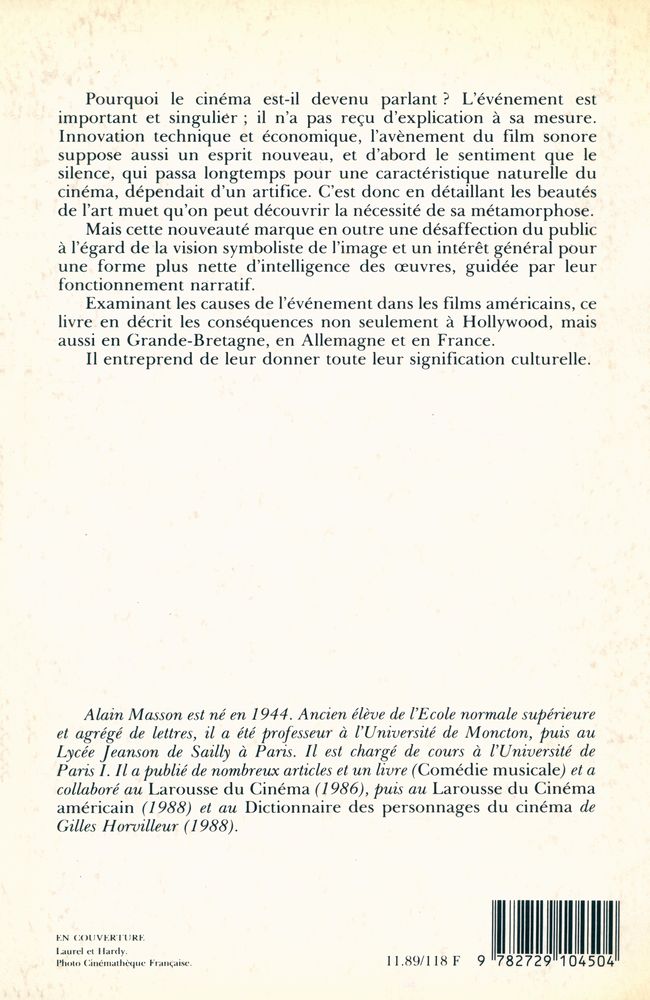『L'image et la parole : L'avènement du cinéma parlant』 5