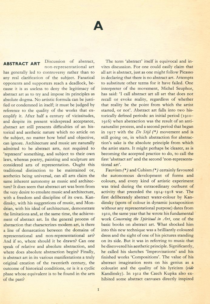 『DICTIONARY OF MODERN PAINTING』 2