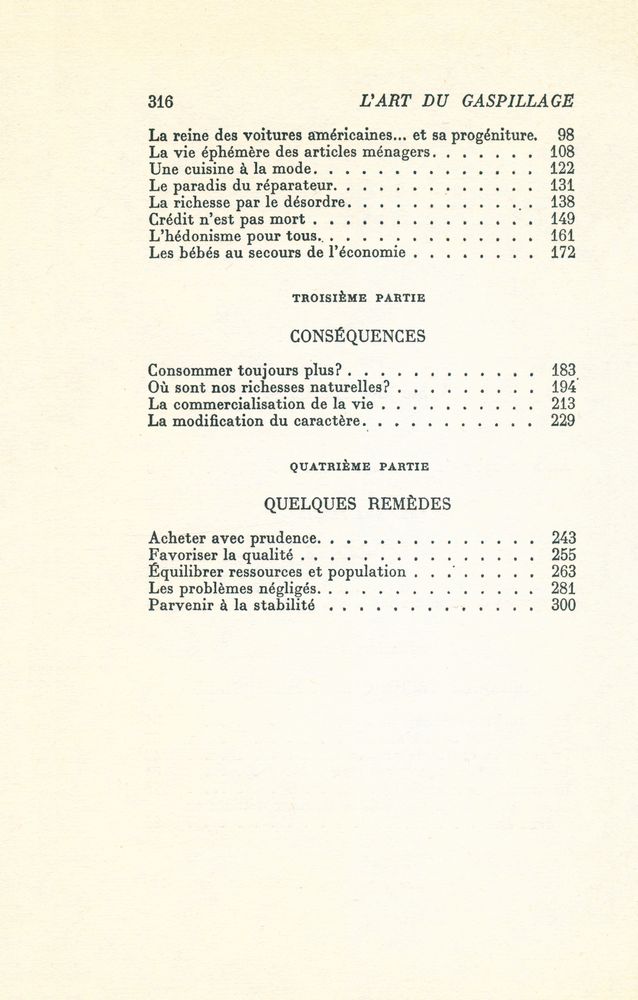 『L'art du gaspillage』 3