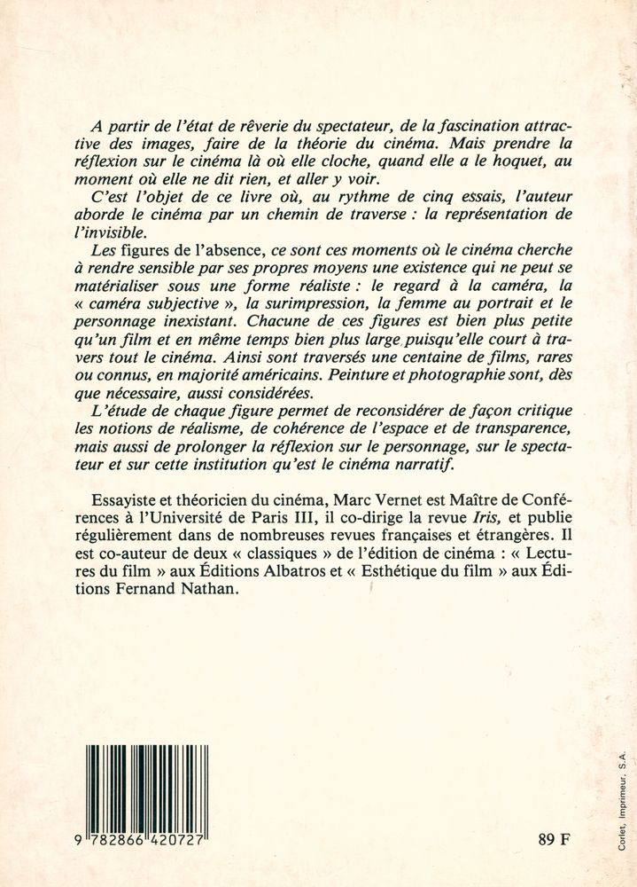 『FIGURES DE L'ABSENCE』 3